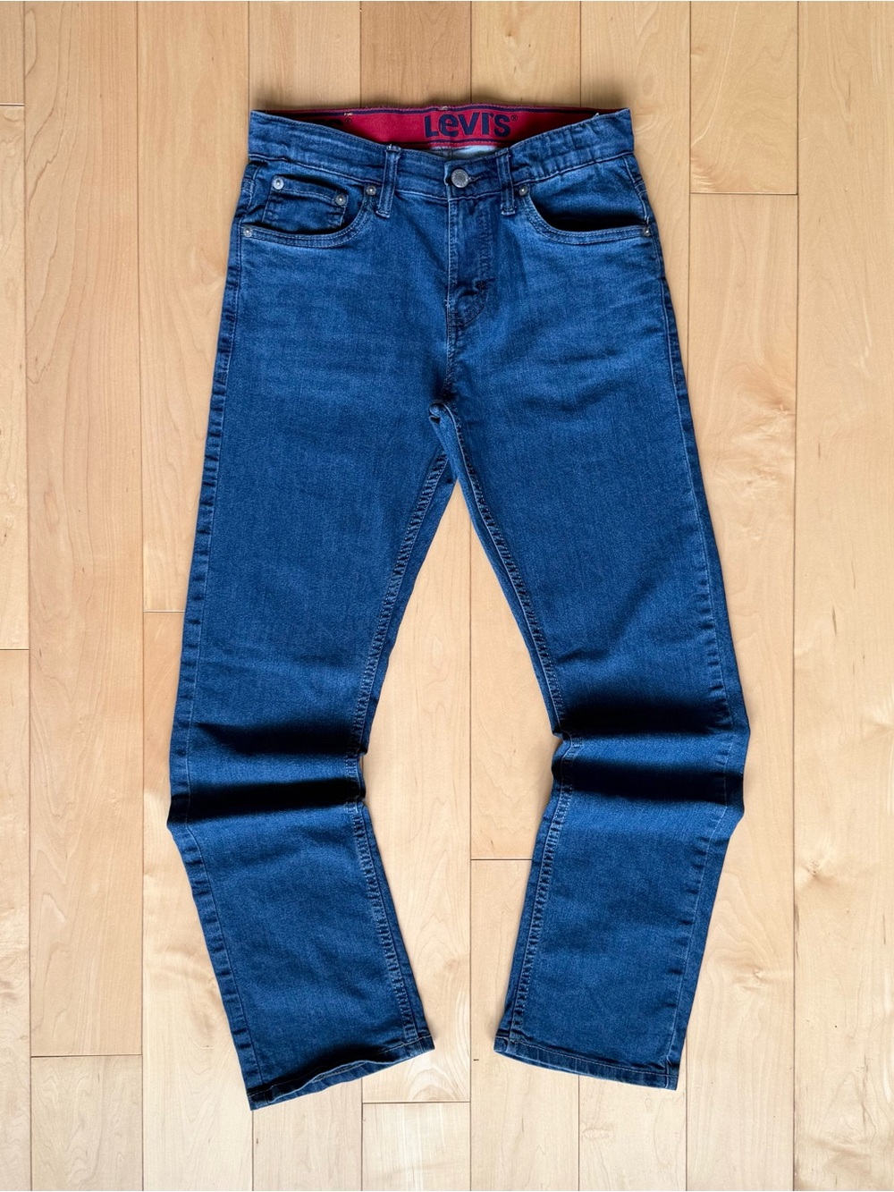 Levi’s 511 Slim Fit Jeans Boys Size 14 Regular Blue Stretch Denim Youth